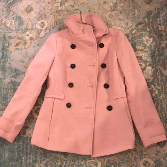 baby pink peacoat